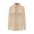 Tom Ford TOM FORD Silk Shirt with Pleated Detail BEIGE