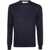 FILIPPO DE LAURENTIIS FILIPPO DE LAURENTIIS LONG SLEEVES CREW NECK SWEATER CLOTHING BLUE