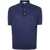 FILIPPO DE LAURENTIIS FILIPPO DE LAURENTIIS SHORT SLEEVES THREE BUTTONS POLO SHIRT CLOTHING BLUE