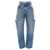 Maison Margiela Cut-out jeans Light Blue