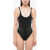 Stella McCartney One-Piece Swimsuit With Cutouts Black