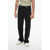 Versace Cotton Sweatpants With Jewel Drawstring Black