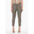 Michael Kors Slim-Fit Pants With Check Pattern Beige