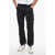 Burberry Slim Fit Cargo Pants With Adjustable Ankles Black