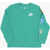 Nike Long Sleeve Crew-Neck T-Shirt With Print Green