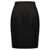 Saint Laurent Satin skirt Black