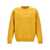 Saint Laurent Logo embroidery sweatshirt Yellow
