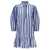 Ganni Striped shirt dress Light Blue