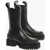 Palm Angels Leather Chelsea Boots Black