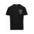 Kenzo Slim Black T-Shirt with Tiger Patch in Cotton Man BLACK
