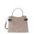 Brunello Cucinelli Grey Crossbody Bag with Precious Bands in Leather Woman GREY