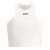 Off-White Off-White "Off Stamp" Ribbed Tank Top WHITE