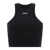 Off-White OFF-WHITE "Off Stamp" ribbed tank top BLACK