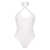 Off-White OFF-WHITE halterneck open-back swimsuit COCONUT MILK COCONUT MILK