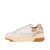 AUTRY Autry Beige And Silver White Leather Clc Sneakers WHITE