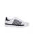 DSQUARED2 DSQUARED2 LEATHER AND SUEDE SNEAKERS WHITE/BLACK