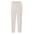 Brunello Cucinelli Brunello Cucinelli Leisure Fit Cotton Gabardine Trousers With Drawstring And Double Darts WHITE