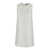 Versace White Sleeveless Mini Dress in Silk Blend Woman WHITE