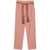 ALYSI ALYSI Vichy cropped trousers RED
