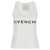 Givenchy Logo print tank top White/Black