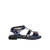 Versace Blue laminated sandals Blue