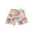 Monnalisa Floral cargo shorts Beige