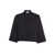 Mazzarelli Camicie Black cropped shirt Black  