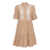 Ermanno Scervino Dress with lace Brown