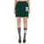 Thom Browne Pleated Mini Skirt GREEN