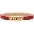 Moschino Belt With Logo RED