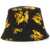 Palm Angels Bucket Hat With "All Burning Monogram" Print BLACK