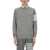 Thom Browne 4Bar Stripe Jersey GREY