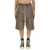 Rick Owens Cotton Bermuda Shorts BEIGE