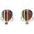 Paul Smith "Air Balloon" Cufflinks MULTICOLOUR