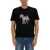 PS by Paul Smith Zebra Print T-Shirt BLACK