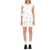 MSGM Dress With Ruffles WHITE