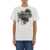 Alexander McQueen Dutch Flower Logo T-Shirt WHITE