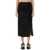 Ganni Longuette Skirt BLACK