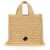 Patou Small "Patou" Tote Bag BEIGE