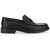 Moschino Leather Loafer BLACK