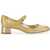 Stuart Weitzman Mary Jane "Vivienne" GOLD