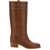 Fay Leather Boot BROWN