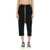 Rick Owens Drawstring Cropped Pants BLACK