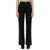 AMI Paris Flare Fit Jeans BLACK