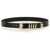 Versace Heritage "Jellyfish" Belt BLACK