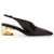 Jil Sander Pumps With Contrasting Heels BLACK