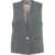 Jucca Vest with stripes Grey