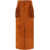 WILD CASHMERE Leather Skirt COGNAC 390