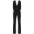 Pinko PINKO Lagretin draped jumpsuit with slim cut BLACK