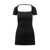 COURRÈGES COURREGES Mini Hyperbole Dress BLACK